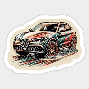 Alfa Romeo Stelvio Sticker